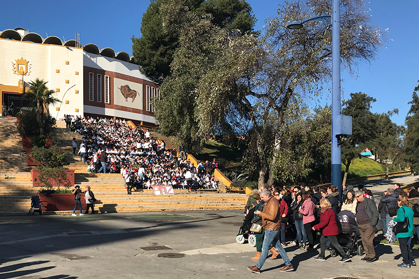 ADEM-CG AGRADECE LA SOLIDARIDAD DEL CEIP SANTA TERESA. 06-02-2019